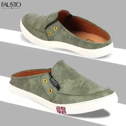 Back Open Slip On Shoes for Casual Outfit|Evening|Outdoor|Daily|Comfort Loafers For Men-image-74