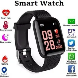 Ykarn Trades VI69_ID116 Pro Multi Watch Face, Step Count Smart Watch Black Only (Pack of 1)-image-62