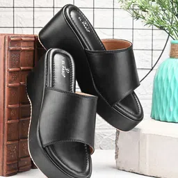 El Paso Leather Wedge Heels-picture-11