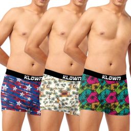 Pack of 3 Printed Men Trunk-image-36
