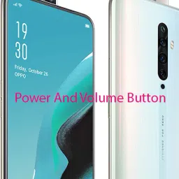 imbi Press Button Reno2 Z-Black Oppo Reno2 Z Power ON/OFF Button image 3