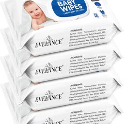 Caring Baby Wet Wipes with lid & Aloe Vera Extract| 72 Pieces|Pack Of 4-32