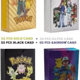 Playing Cards 55 Gold, 55 Silver, 55 Rainbow & 55 Black (Set Of 220 Cards)-10