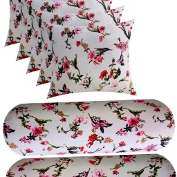 Microfibre Floral Bolster Pack of 7-image-16