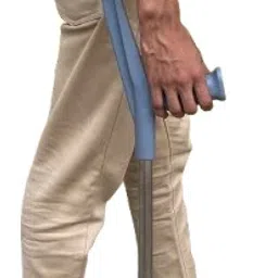 Best qualify Grey chrome elbow crutch,height adjustable walking stick,universal Walking Stick-image-66