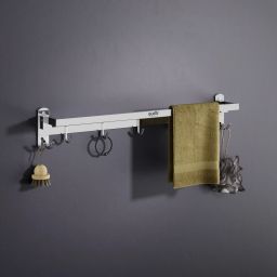Chrome Shower Rod Hook-image-49