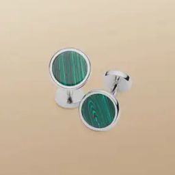 Men Printed Cufflinks-32