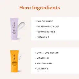 foxtale Essentials combo | Hydrate & Protect Duo | With Essentials Daily Moisturizer 50ml + Essentials Daily Sunscreen 50ml image 3