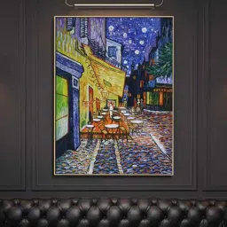 art gali Blue Van Replica Handpainted Framed Oil Canvas Original Handmade Painting-picture-16