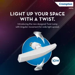 crompton 10 W Basic T-Bulb B22 LED Bulb image 2