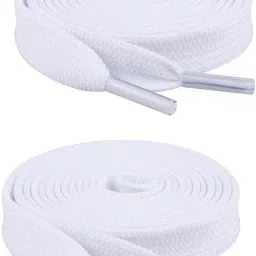 house of common Shoe Laces Flat White 150cm 2pair shoe laces for Canvas Sneakers White shoes Shoe Lace-image-20