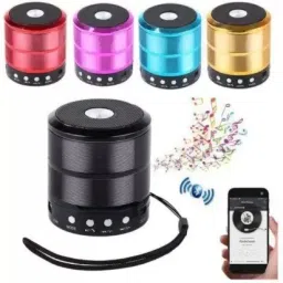 SANNO WORLD Mini Bluetooth Speaker WS 887 with FM Radio, Memory Card Slot Speaker Mod-19