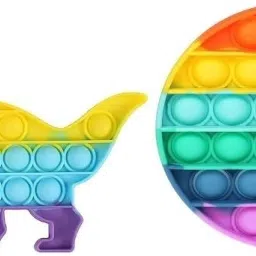 Pop It Fidget Toy Poppit Push Bubble Popit Toys For Kids Combo Pack Of 2-21