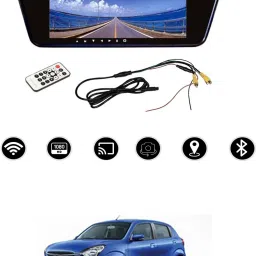 7inch Rearview LED Monito Full HD With USB/TF Card/Remote Control-54 Black LED-image-16