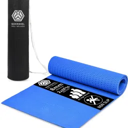 EVA Anti Slip Home Gym Exercise Workout Fitness for Men Women Kids with Bag Blue 6 mm Yoga Mat-image-28