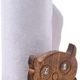 Wooden Bathroom Toilet Tissue Roll Paper Stand (Long, Gem Top) Wooden Toilet Paper Holder-image-41