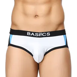 BASIICS by La Intimo Men Mid-Rise Basic Briefs image 2