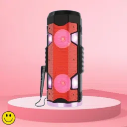FRONY Play (PORTABLE BLUETOOTH PARTY SPEAKER) With Karaoke Mic, High Quality SoundU412 20 W Bluetooth Party Speaker-image-66