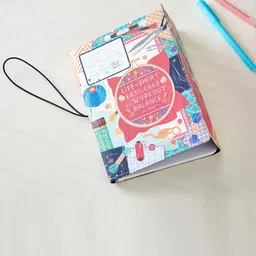 Chumbak Life Hacks Printed Journal NoteBook-49