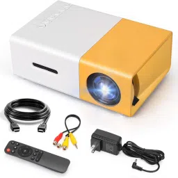 AUSHA PJ011 (4700 lm / Wireless / Remote Controller) Portable Projector image 3