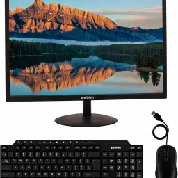 zebion 50.8 cm (20 inch) HD TN Panel Monitor (HDMI & VGA Input, Max Resolution 1600 X 900 and Viking Keyboard & Mouse Combo)-image-59