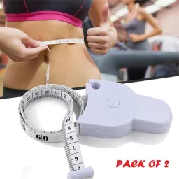 ZURU BUNCH Body Measure Tape 60Inch Telescopic Lock Pin Push Button Retract Automatic_2PCS Body Fat Analyzer-17