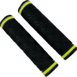 Cycle Handlebar Grip Set Non Toxic Soft Rubber Anti-slip Standard Size Dual Tone Bicycle Handle Grip-4