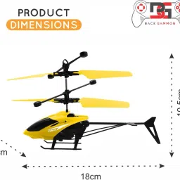 jrclub Remote Control Indoor Helicopter with Infrared Sensor 3D Flashing Light image 5