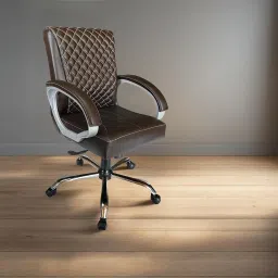 Nosa Split Leather Office Executive Chair-image-9