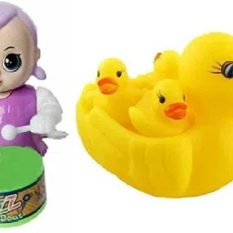 Key Operated Cute Drummer Toy with Children Bat Muiacal Toys Rattle-image-92