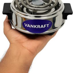 220W Electric Coil Stove | Single Burner | Chrome Finish Body Electric Cooking Heater-image-46