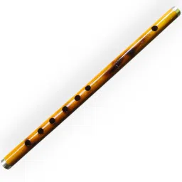 Traditional Bamboo Flute, 7-Hole Design, Brown Musical Instrument Bamboo Flute-image-2