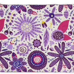 Women Purple Cosmetic Bag-image-95