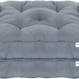 by Kuber Industries Microfibre Solid Chair Pad Pack of 2-image-18