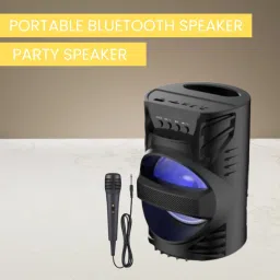 SACRO LZ (PORTABLE WIRELESS SPEAKER) Upto 6H Playtime & FM Radio Powerful SoundW166 15 W Bluetooth Laptop/Desktop Speaker-39