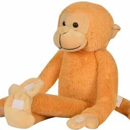 Long Soft Cute Hanging Monkey Soft Toy - Brown- 51 cm-8
