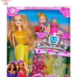 Adorable doll in a vibrant outfit and charming accessories-image-31