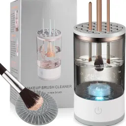 Portable USB Electric Makeup Brush Cleaner Machine Fit for All Size Brushes-27