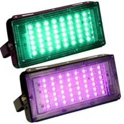 LED BRICK LIGHT - 2PC GREEN BLUE 50W LED Brick Light (Mini Party Light) LED Flood Light Flood Light Outdoor Lamp-image-43