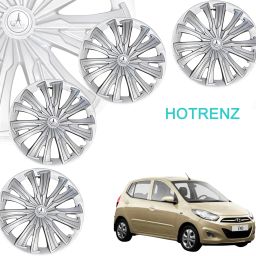 CAR WHEEL CAP/ WHEEL COVER ELEGANT "SILVER" 13 INCH Wheel Cover For Hyundai i10, Indica, Accent, Eeco, Esteem, Zen Estilo, S-Presso Lxi, Alto K10, A-Star-image-70