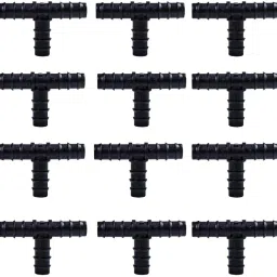 Drip Irrigation Tee 16mm Black (50 Pcs) Drip Irrigation Kit-image-89
