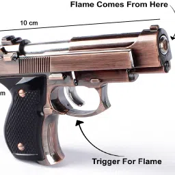 Refillable Gun Lighter Windproof Jet Flame Pocket Lighter-17