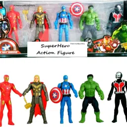 Avengers toys set of 5 superheroes action figures-19