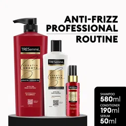 tresemme Keratin Range Combo(Shampoo 580ml+Conditioner 190ml+Serum 50ml)-picture-0