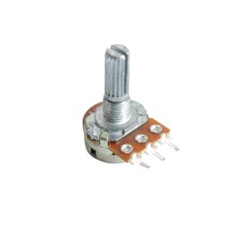 100k ohm Rotatry Potentiometer 3 Terminals Rotary Shaft Potentiometer Variable Resistor Linear Taper Rotary Potentiometer Pots - RS1649100k ohm Rotatry Potentiometer 3 Terminals Rotary Shaft Potentiometer Variable Resistor Linear Taper Rotary Potentiometer Pots - RS1649-14
