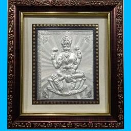 Laxmi Silver 999 Photo Frame - Deepa Jewellers(14Cm*14cm) Decorative Showpiece-14 cm-image-74