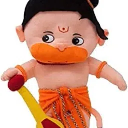 mahira trading company Beautiful Soft and Cute of Ganesh ji , Krishan ji and Hanuman ji Stuff Toy Combo for special one .- 30 cm image 3