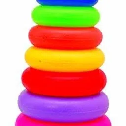 Stacking Rings with Teddy Toy Set for Kids (7 Rings)-15