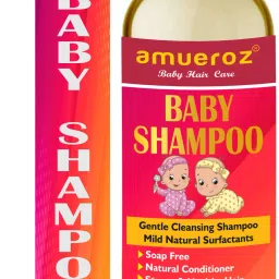 Gentle Cleansing Baby Shampoo for New borns, babies, Childrens and kids | For healthy Sclap & Stronger Hair | Tears Free, With Hibiscus, Apple cidar vinegar & grapefruit-6