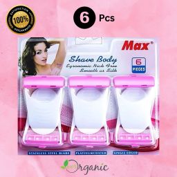 Max Smooth Glide Women’s Bikini Shaving RazorDisposable Painless Nick-Free, Men & Women-image-10